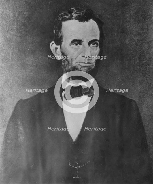 Abraham Lincoln, 16th President of the United States. Creator: Unknown.