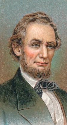 Abraham Lincoln (1809-1865) 16th President of the United States, 1924