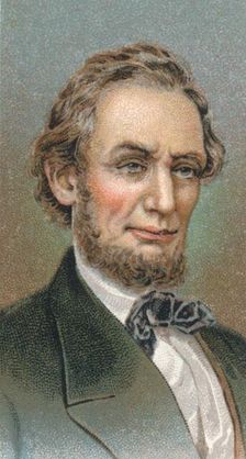 Abraham Lincoln (1809-1865) 16th President of the United States, 1924