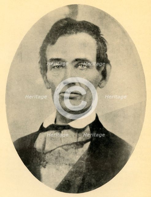 Abraham Lincoln, 1858, (1930). Creator: Unknown.