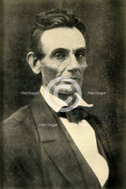 Abraham Lincoln, 1858, (1930). Creator: Unknown.
