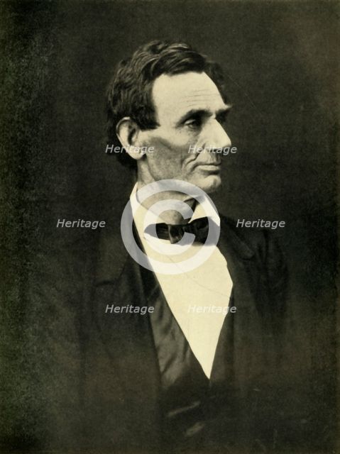 Abraham Lincoln, 1860, (1930). Creator: Unknown.