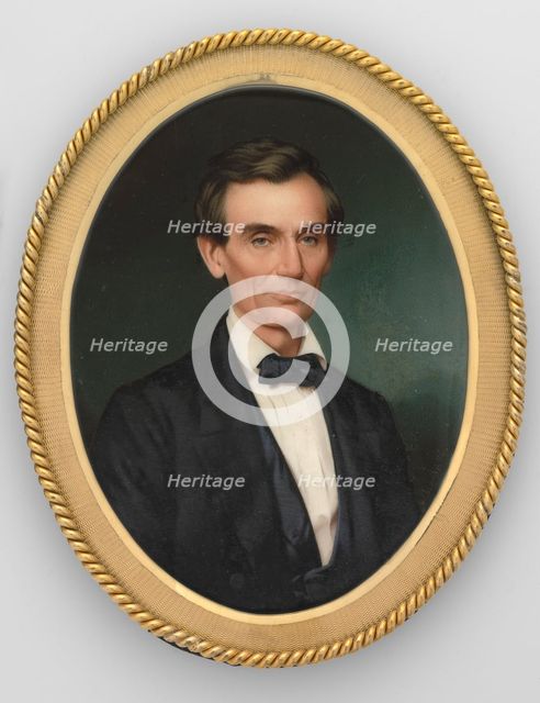 Abraham Lincoln, 1860. Creator: John Henry Brown.