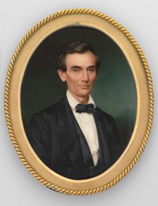 Abraham Lincoln, 1860. Creator: John Henry Brown