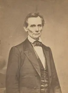 Abraham Lincoln, 1860. Creator: Mathew Brady