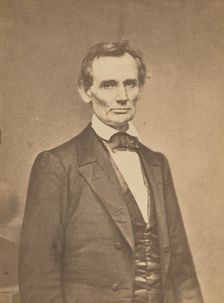 Abraham Lincoln, 1860. Creator: Mathew Brady