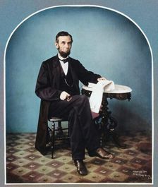 Abraham Lincoln, 1863, printed 1901. Creator: Alexander Gardner