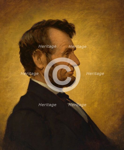 Abraham Lincoln, 1864. Creator: William Willard.