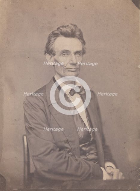 Abraham Lincoln, May 20, 1860. Creator: William Marsh.