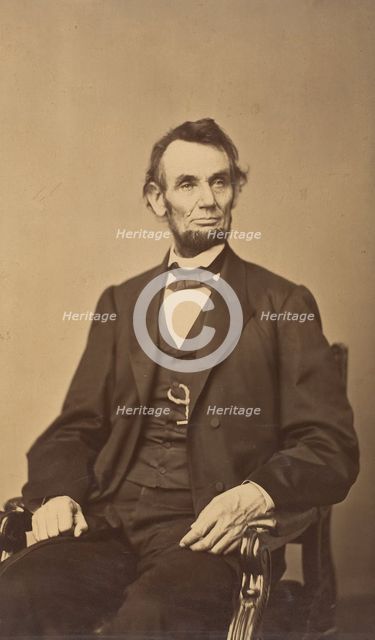 Abraham Lincoln, February 9, 1864. Creator: Anthony Berger.