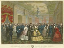 Abraham Lincoln's Last Reception, 1865