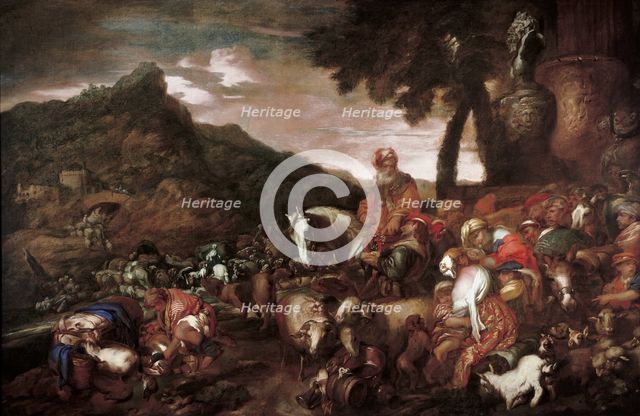 Abraham on the Road to Canaan.