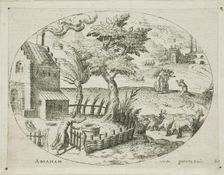 Abraham Receiving the Three Angels, n.d. Creator: Etienne Delaune
