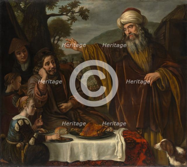 Abraham's Parting from the Family of Lot, ca. 1655-65. Creator: Jan Victors.