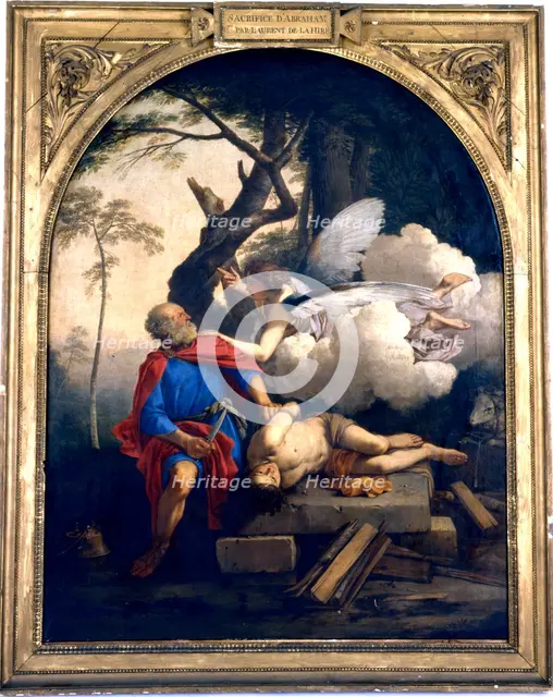 'Abraham's Sacrifice', 17th century.  Artist: Laurent de la Hyre