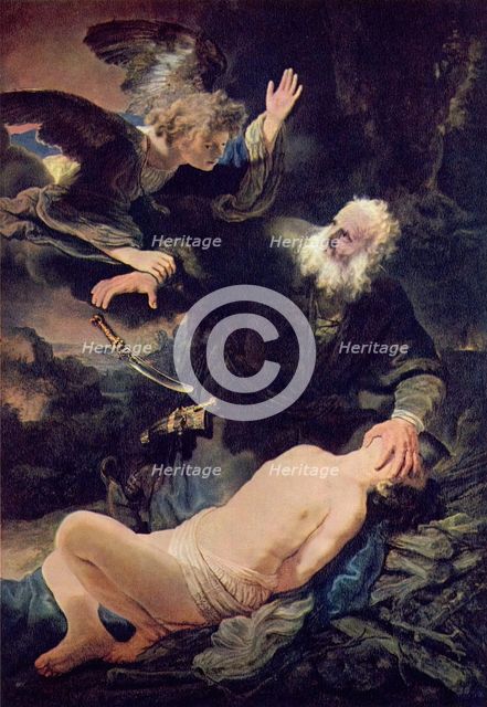 Abraham's Sacrifice, 1635. Creator: Rembrandt Harmensz van Rijn.