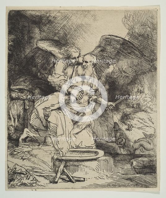 Abraham's Sacrifice, 1655. Creator: Rembrandt Harmensz van Rijn.