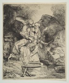 Abraham's Sacrifice, 1655. Creator: Rembrandt Harmensz van Rijn