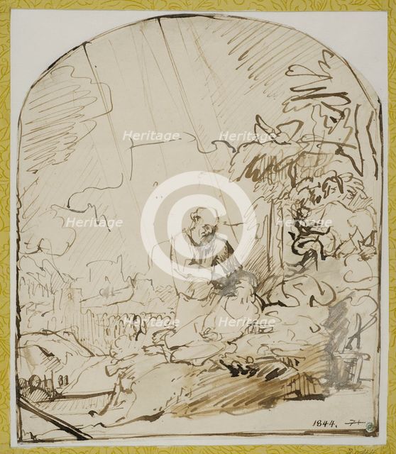 Abraham's sacrifice, c1635. Creator: Rembrandt Harmensz van Rijn.
