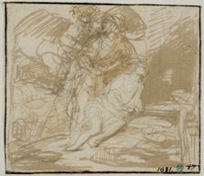 Abraham's sacrifice. Creator: Gerbrand van den Eeckhout
