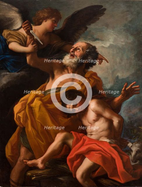 Abraham Sacrificing Isaac.