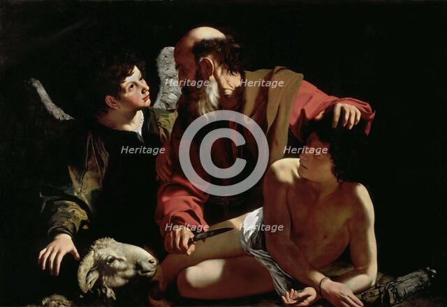 Abraham Sacrificing Isaac, ca 1597-1599.