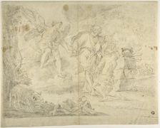 Abraham's Sacrifice of Isaac, n.d. Creator: Giacinto Calandrucci