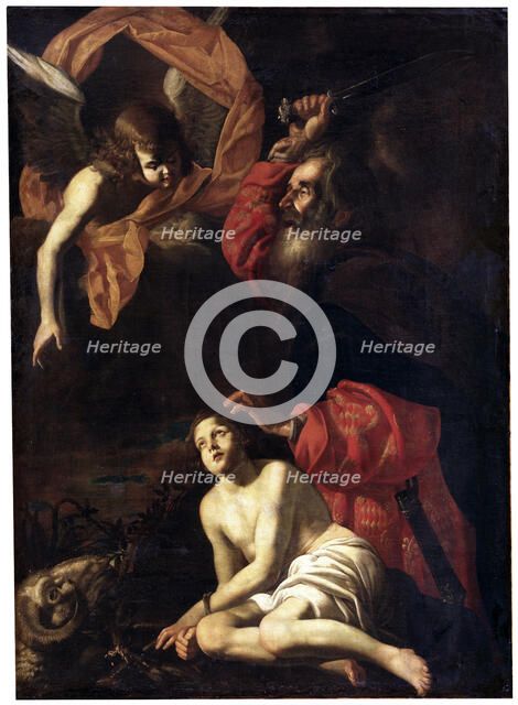 'Abraham's Sacrifice of Isaac', c1615-c1620. Artist: Giovanni Battista Caracciolo