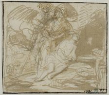 Abraham's sacrifice. Creator: Gerbrand van den Eeckhout