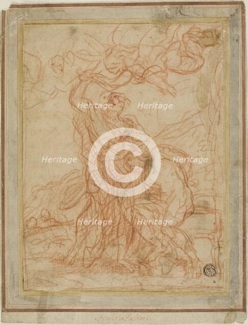 Abraham's Sacrifice (recto and verso), n.d. Creator: Giuseppe Passeri.