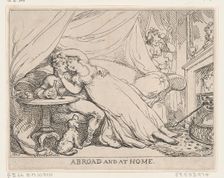 Abroad and At Home, February 28, 1807., February 28, 1807. Creator: Thomas Rowlandson