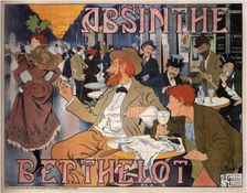 Absinthe Berthelot, 1898. Artist: Thiriet, Henri (1873-1946)