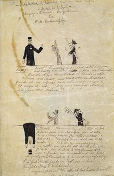 Absinthe/Victor Hugo, c1895-1900. Artist: Guillaume Apollinaire