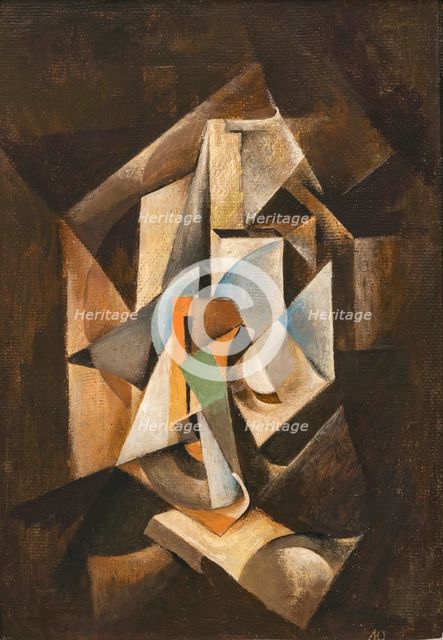 Abstract composition. Creator: Yudin, Lev Alexandrovich (1903-1941).