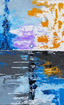 Abstract Art 122. Creator: Bandji Fall