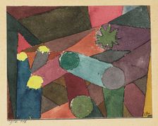Abstract Garden Twilight, 1914. Creator: Klee, Paul (1879-1940)
