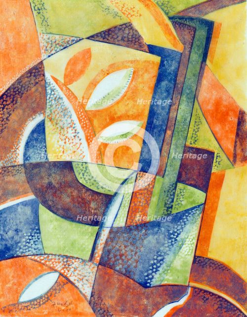 Abstract design no. 2,  c1931. Creator: Frank Weitzel.