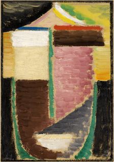 Abstract Head, 1933. Artist: Javlensky, Alexei, von (1864-1941)
