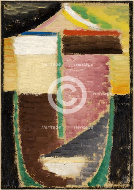 Abstract Head, 1933. Artist: Javlensky, Alexei, von (1864-1941)