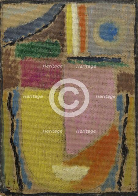 Abstract head, 1933. Creator: Jawlensky, Alexei, von (1864-1941).