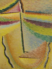 Abstract head: The Guardian Angel, 1933. Creator: Javlensky, Alexei, von (1864-1941)