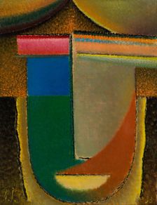 Abstract Head (Africa), 1933. Artist: Javlensky, Alexei, von (1864-1941)