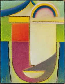 Abstract Head: Easter, 1933. Creator: Alexei Jawlensky