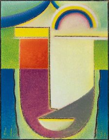 Abstract Head: Easter, 1933. Creator: Javlensky, Alexei, von (1864-1941)