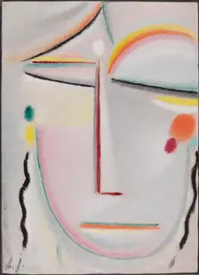 Abstract Head: Enlightenment II, 1919. Creator: Javlensky, Alexei, von (1864-1941)