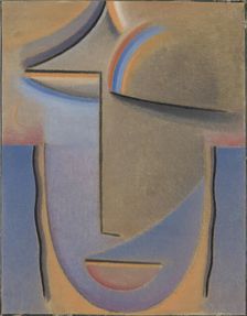 Abstract Head: Evening, 1927. Creator: Javlensky, Alexei, von (1864-1941)