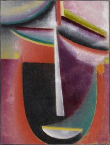 Abstract Head: Mysterium, 1925. Creator: Javlensky, Alexei, von (1864-1941)