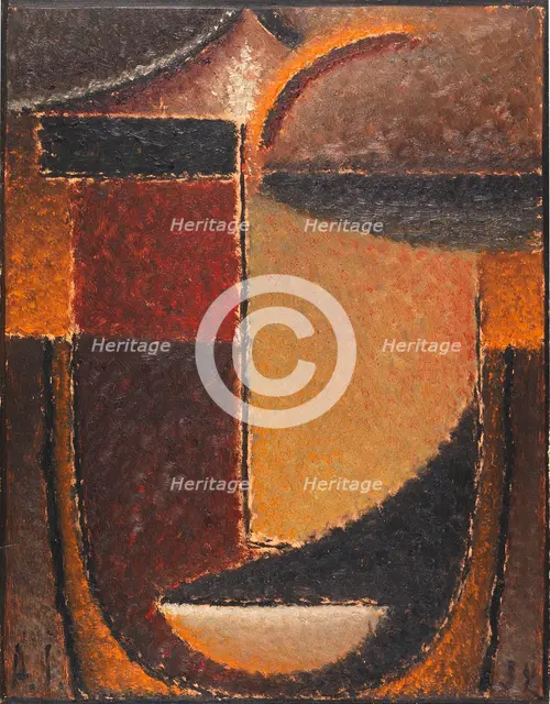 Abstract head: Orient, 1932. Creator: Javlensky, Alexei, von (1864-1941).