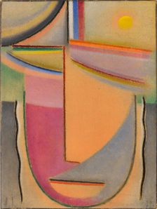 Abstract Head: September, 1927. Creator: Javlensky, Alexei, von (1864-1941)