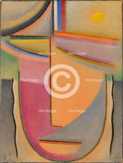 Abstract Head: September, 1927. Creator: Javlensky, Alexei, von (1864-1941).